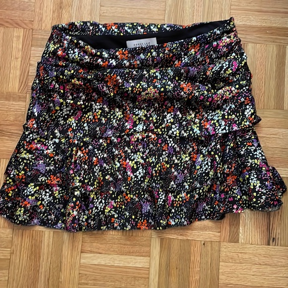 Brand new multi colored Derek Lam mini skirt